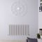 Design Heizkörper Horizontal Hellgrau 635mm x 1180mm 1863W (doppellagig) - Revive