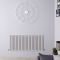 Design Heizkörper Horizontal Doppellagig Hellgrau 635mm x 1416mm 2236W - Revive