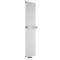 Design Heizkörper mit Handtuchstange, Mittel- und Standardanschluss - 1800mm x 450mm, 923W – Weiß – Trevi