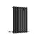 Design Heizkörper Horizontal (Einlaging) 635mm x 413mm | Schwarz - Revive