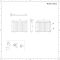 Design Heizkörper Horizontal (Einlaging) 635mm x 1000mm | Schwarz - Revive