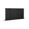 Design Heizkörper Horizontal (Einlaging) 635mm x 1180mm | Schwarz - Revive