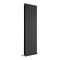 Design Heizkörper Vertikal (doppellagig) 1600mm x 560mm - Schwarz - Delta