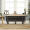 Gliederheizkörper mit Sitzbank, horizontal – Anthrazit – 480mm x 1200mm, 915W – Regent Bench