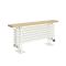 Gliederheizkörper mit Sitzbank, horizontal – Weiß – 480mm x 1000mm, 736W – Regent Bench