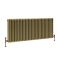 Gliederheizkörper (3-Säulen) Horizontal, Größe wählbar - Messing – Regent