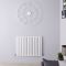 Design Heizkörper Horizontal (Einlaging) 635mm x 826mm | Weiß - Revive