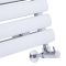 Design Heizkörper Horizontal Doppellagig Weiß 236mm x 1600mm 815W - Revive