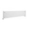 Design Heizkörper (einlagig) horizontal – 354mm x 1600mm - Weiß – Sloane