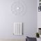 Design Heizkörper Horizontal (Doppellaging) 635mm x 413mm | Weiß - Revive