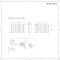 Design Heizkörper Horizontal (Doppellaging) 635mm x 1000mm | Weiß - Revive
