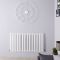 Design Heizkörper Horizontal (Doppellaging) 635mm x 1180mm | Weiß - Revive