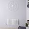 Design Heizkörper Horizontal (Einlaging) 400mm x 826mm | Weiß - Revive