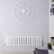 Design Heizkörper Horizontal (Doppellaging) 400mm x 1416mm | Weiß - Revive