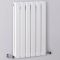 Design Heizkörper Horizontal (Doppellagig) 635mm x 420mm | Weiß - Delta