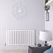 Design Heizkörper Horizontal (Doppellagig) 635mm x 1190mm | Weiß - Delta