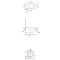 Wand-Bidet, 320mm x 350mm, Glanz-Weiß – RAK Moon x Hudson Reed