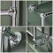 Minimalistischer Badheizkörper Chrom 1550mm x 600mm 362W – Salina