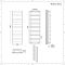 Aluminium Design Badheizkörper Anthrazit 1590mm x 500mm 683W – Gradus