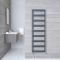 Aluminium Design Badheizkörper Anthrazit 1590mm x 500mm 683W – Gradus