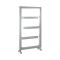 Design Badheizkörper aus satiniertem Edelstahl - 880mm x 500mm – 287 Watt – Eclipse
