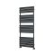 Handtuchheizkörper, 1500mm x 600mm, 990W – mit flachen Heizlamellen – Anthrazit - Lustro