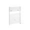 Elektrischer Badheizkörper Weiß 730mm x 450mm inkl. 400W Heizelement – Arno
