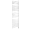 Elektrischer Badheizkörper Weiß 1738mm x 450mm inkl. 1000W Heizelement – Arno