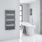 Design Badheizkörper mit Mittelanschluss, Anthrazit 1000mm x 500mm 986W – Arch