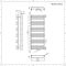 Design Badheizkörper mit Mittelanschluss, Anthrazit 1533mm x 600mm 1775W – Arch
