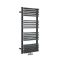 Design Handtuchheizkörper mit Mittelanschluss - 1000mm x 500mm, 986W – Mattschwarz - Arch