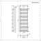 Design Badheizkörper mit Mittelanschluss, Weiß 1800mm x 600mm 2010W – Arch