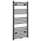 Elektrischer Badheizkörper Anthrazit 1188mm x 600mm inkl. 600W Heizelement – Neva