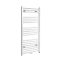 Elektrischer Badheizkörper Weiß 1188mm x 600mm inkl. 600W Heizelement – Neva