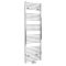 Handtuchheizkörper Mittelanschluss Chrom 1785mm x 600mm 769W – Neva