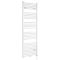 Elektrischer Badheizkörper Weiß 1785mm x 600mm inkl. 1000W Heizelement – Neva