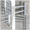 Handtuchheizkörper Chrom Gebogen 800mm x 500mm 252W – Kent