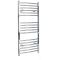 Elektrischer Badheizkörper Chrom Gebogen 1200mm x 500mm inkl. 400W Heizelement – Kent