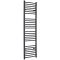 Elektrischer Badheizkörper Anthrazit Gebogen 1800mm x 500mm inkl. 1000W Heizelement – Artle