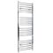 Elektrischer Badheizkörper Chrom Gebogen 1600mm x 600mm inkl. 600W Heizelement – Kent