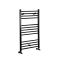 Handtuchheizkörper Mattschwarz Flach 1000mm x 400mm 415W – Nox