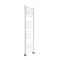 Handtuchheizkörper Flach Weiß 1600mm x 400mm 670W – Ive