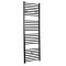 Elektrischer Badheizkörper Schwarz Flach 1800mm x 400mm inkl. 800W Heizelement – Nox
