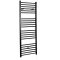 Elektrischer Badheizkörper Schwarz Flach 1600mm x 500mm inkl. 800W Heizelement – Nox