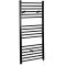 Elektrischer Badheizkörper Schwarz Flach 1200mm x 600mm inkl. 600W Heizelement – Nox