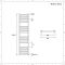 Elektrischer Badheizkörper Anthrazit Flach 1600mm x 600mm inkl. 800W Heizelement – Artle