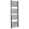 Elektrischer Badheizkörper Schwarz Flach 1800mm x 600mm inkl. 1000W Heizelement – Nox