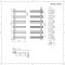 Designer Handtuchwärmer Anthrazit 1200mm x 500mm 526W - Tika