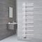 Aluminium Design Badheizkörper – 1600mm x 500mm, 701W – Weiß – Tika