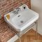 Retro-Waschbecken mit Metallgestell – 560mm x 450mm, mit 1 Hahnloch – Richmond